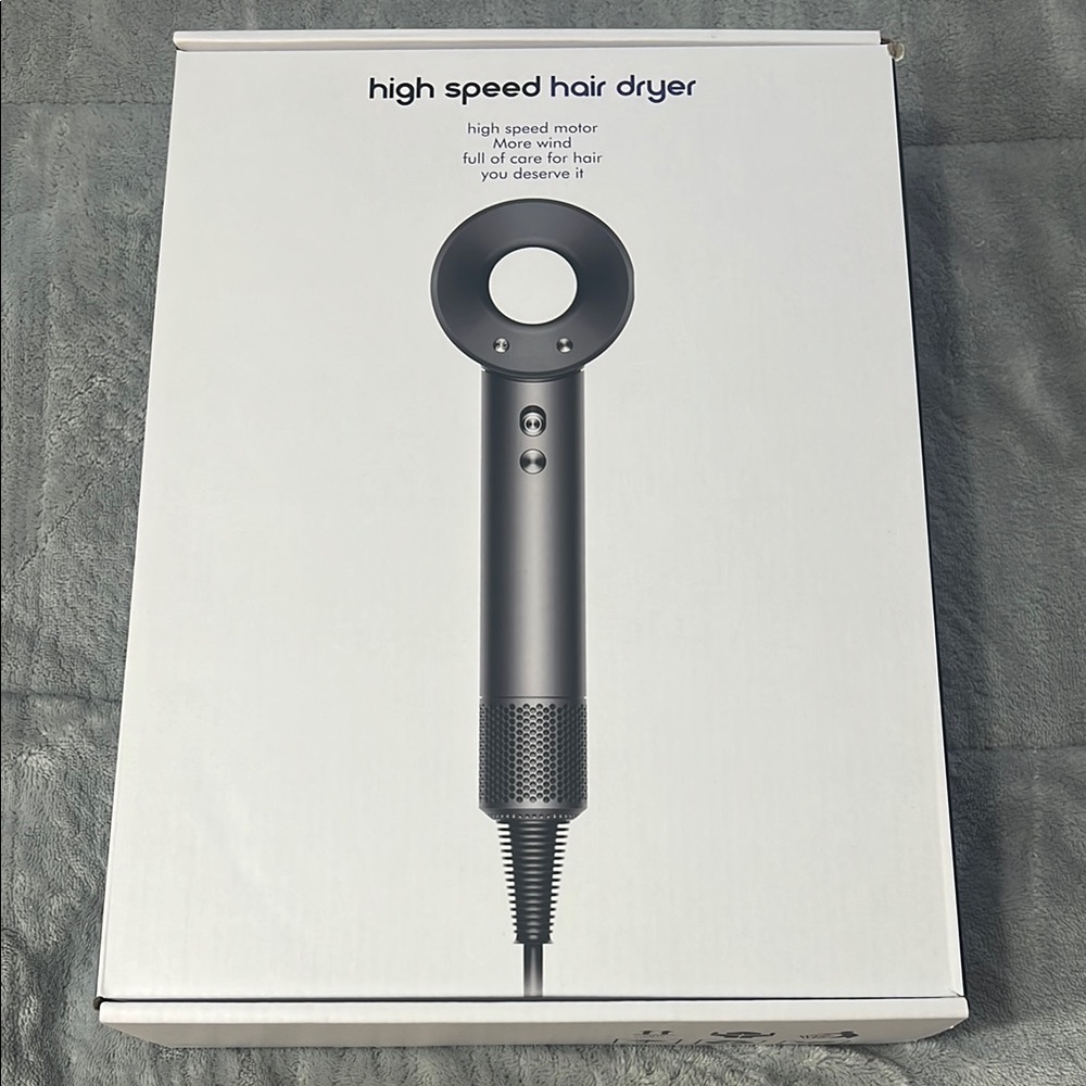 High Speed Hair Dryer in Gray